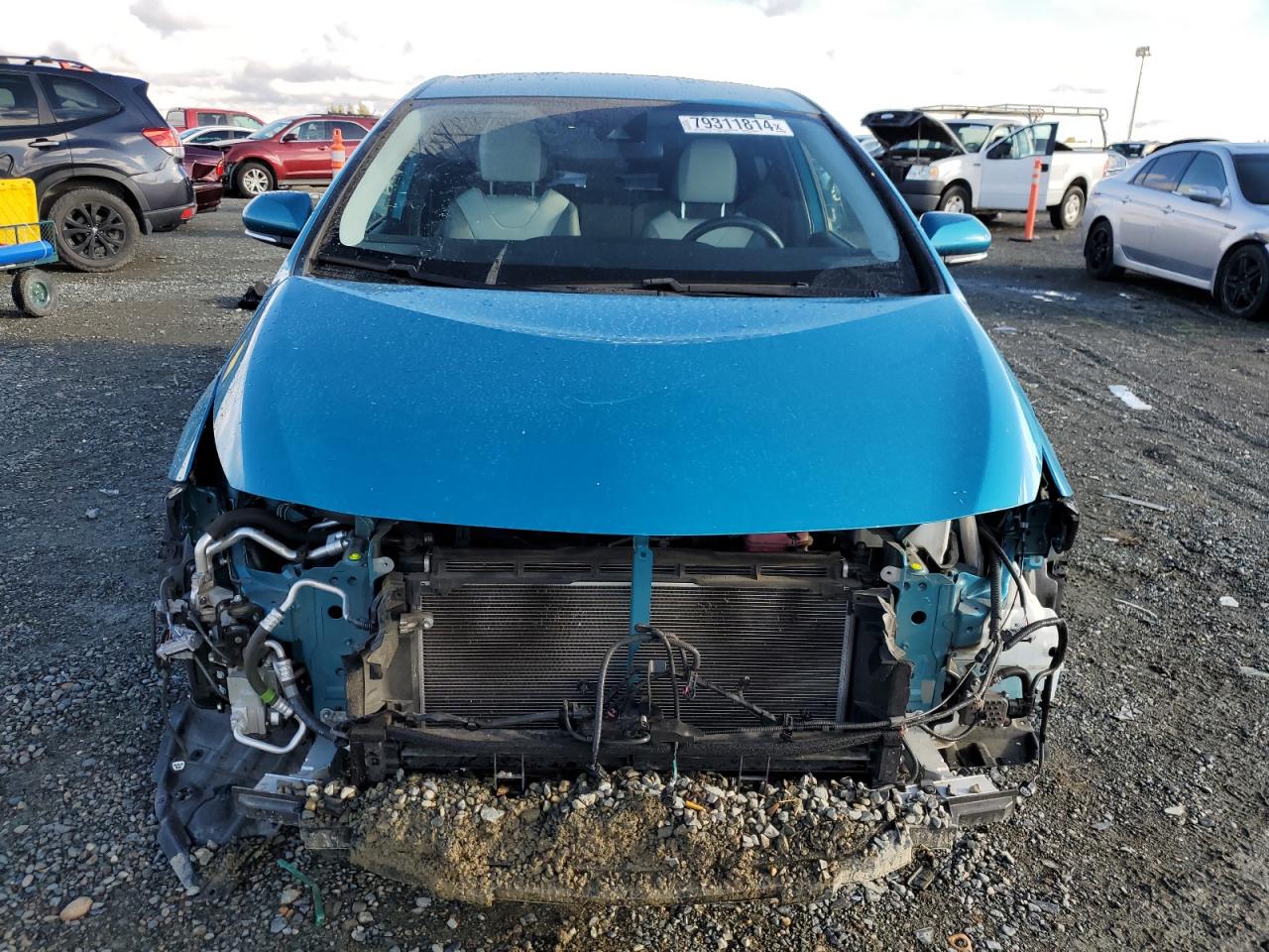 2021 Toyota Prius VIN JTDKAMFP5M3181134 Copart auction photo, rear end / front end damage thumbnail 5