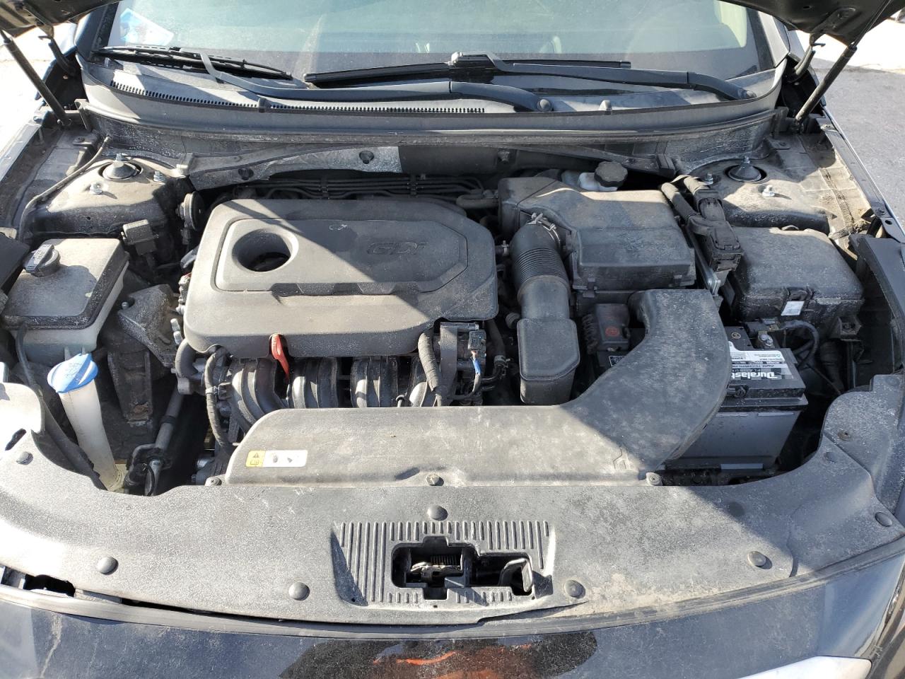 2016 Hyundai Sonata VIN 5NPE24AF4GH429763 Copart auction photo, front end / undercarriage damage thumbnail 12