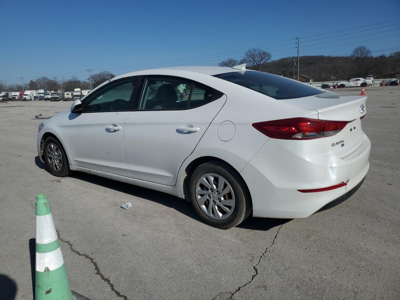2017 Hyundai Elantra VIN 5NPD74LF9HH112914 Copart auction photo, normal wear / minor dent/scratches damage thumbnail 2