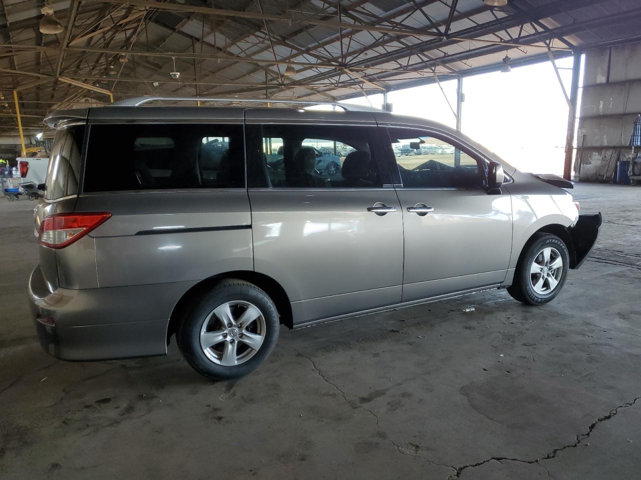 2017 Nissan Quest VIN JN8AE2KP2H9166706 Copart auction photo, front end damage thumbnail 3