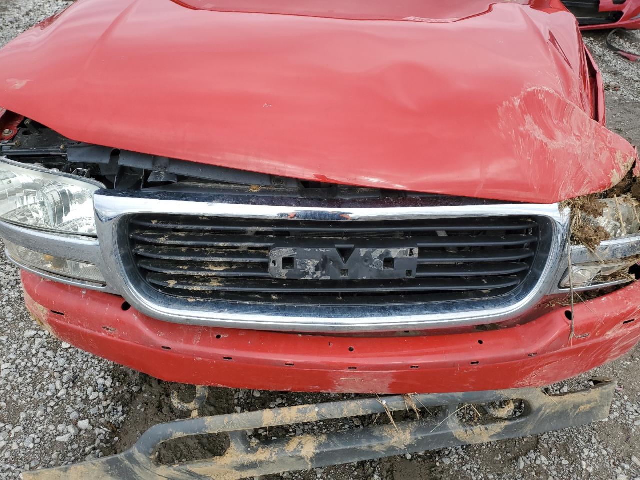 2000 GMC Sierra VIN 1GTEK14T7YZ156313 Copart auction photo, front end / side damage thumbnail 12
