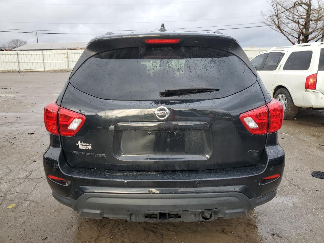 2019 Nissan Pathfinder VIN 5N1DR2MM5KC620582 Copart auction photo, front end / side damage thumbnail 6