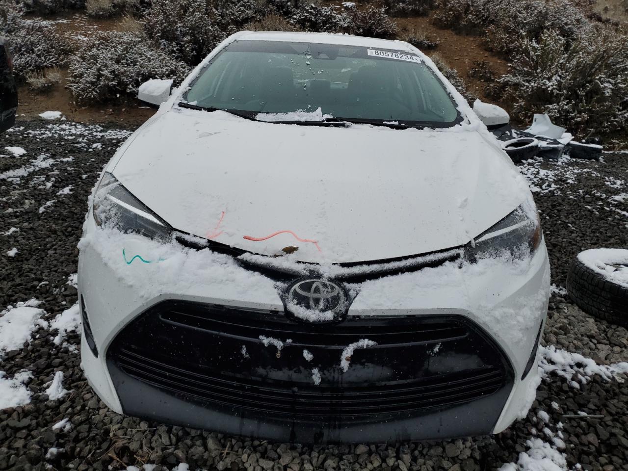 2017 Toyota Corolla VIN 5YFBURHE0HP582507 Copart auction photo, all over damage thumbnail 5