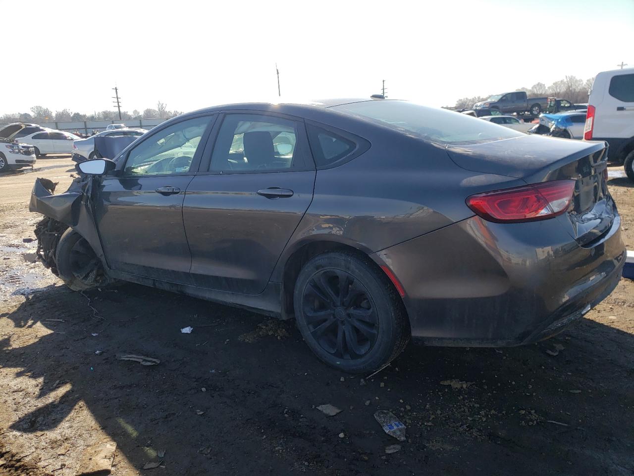 2015 Chrysler 200 VIN 1C3CCCAB0FN612804 Copart auction photo, front end damage thumbnail 2