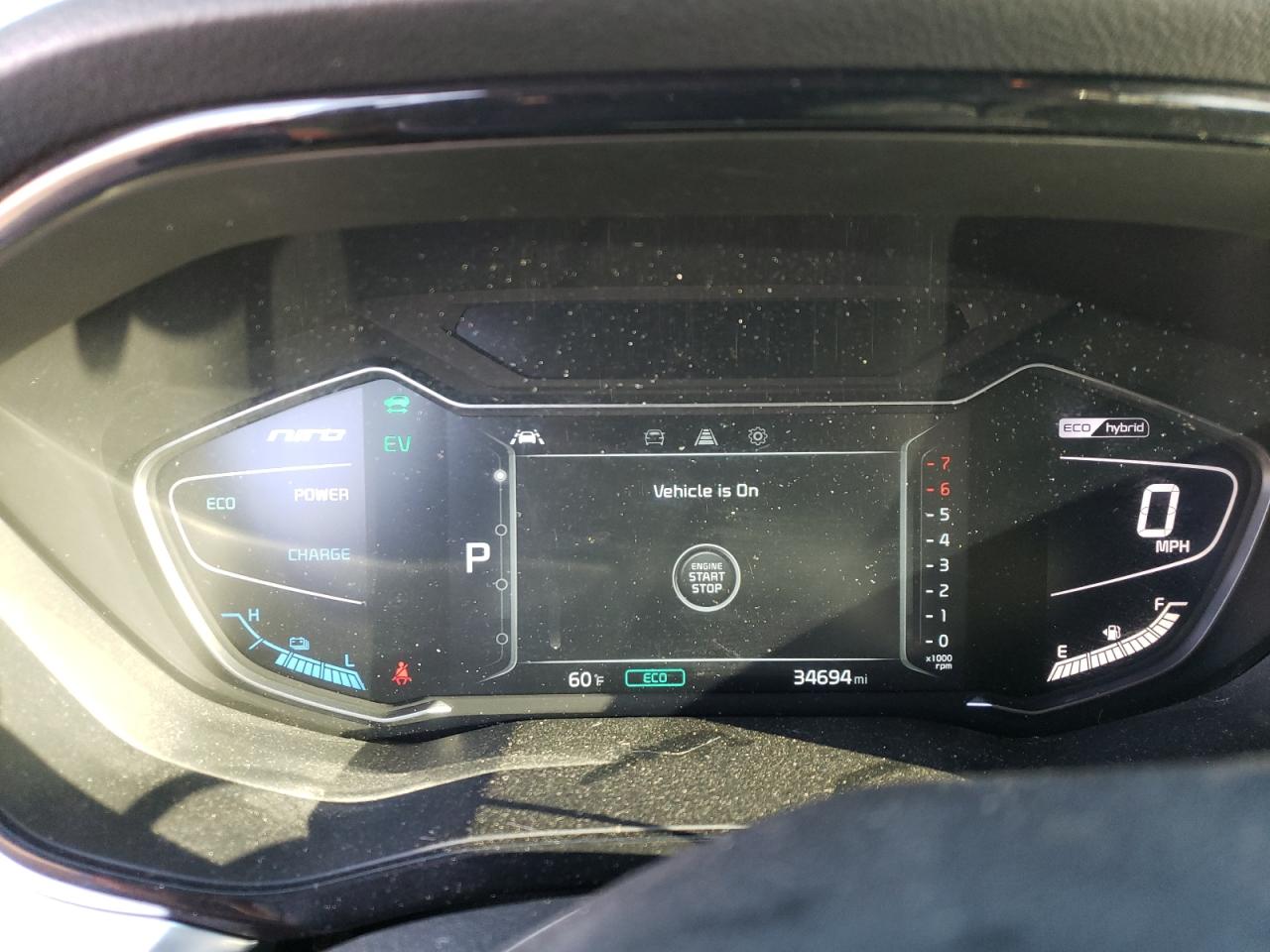2022 KIA Niro VIN KNDCB3LC0N5548959 Copart auction photo, front end / hail damage thumbnail 9