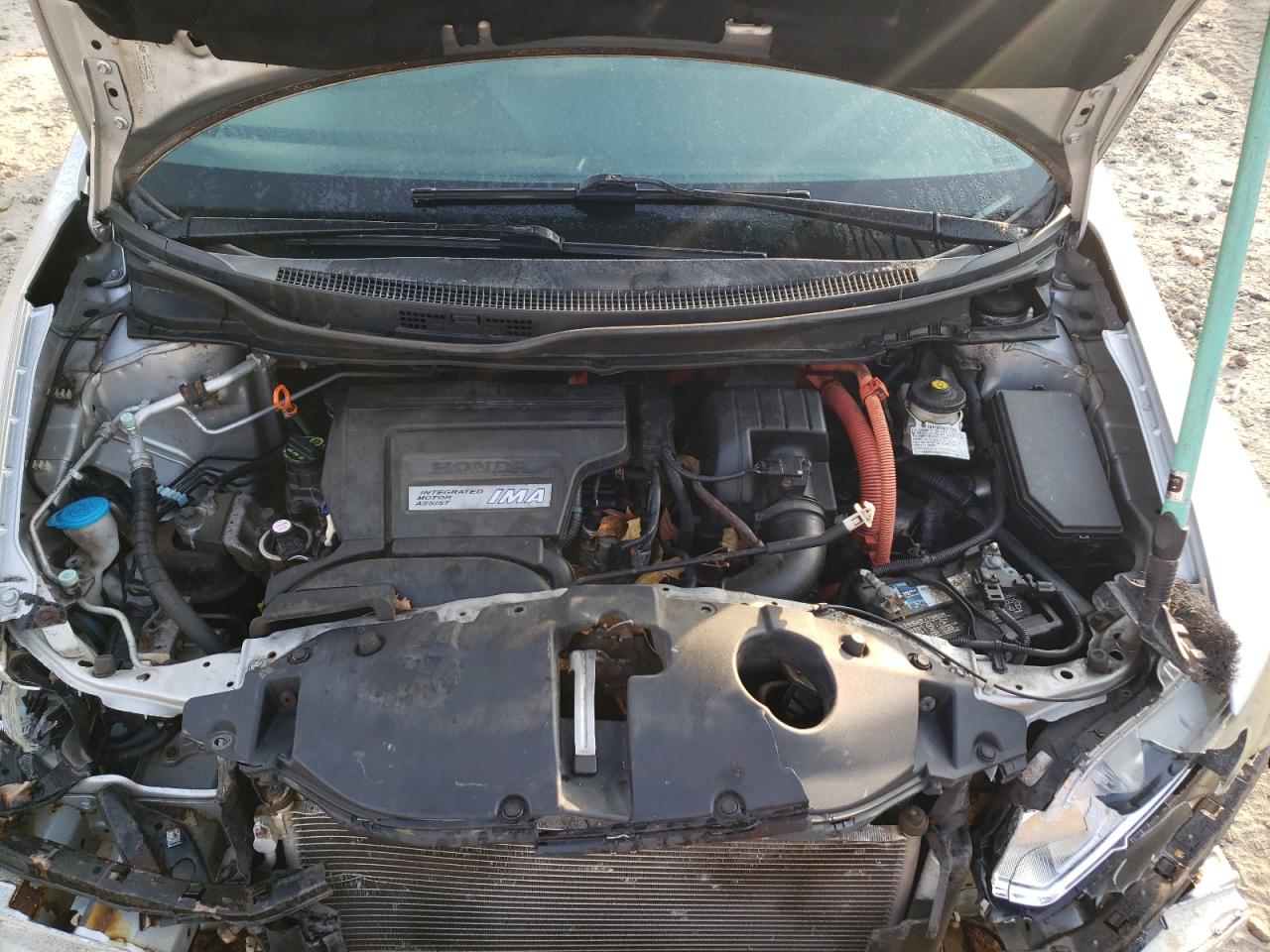2013 Honda Civic VIN 19XFB4F29DE001617 Copart auction photo, front end damage thumbnail 11