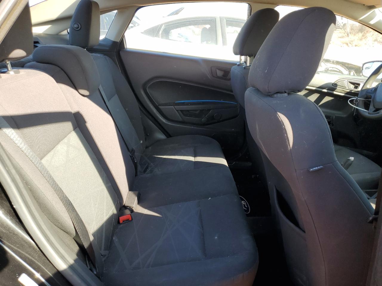 2014 Ford Fiesta VIN 3FADP4AJ2EM122851 Copart auction photo, rear end / side damage thumbnail 10