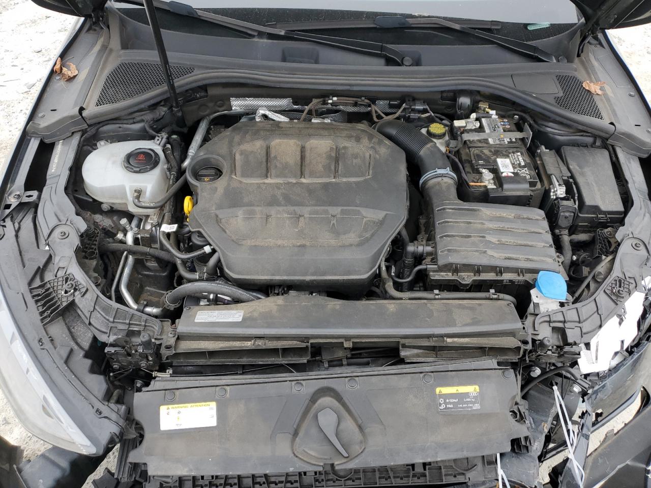 2022 Audi A3 VIN WAUAUDGY8NA072347 Copart auction photo, front end damage thumbnail 11