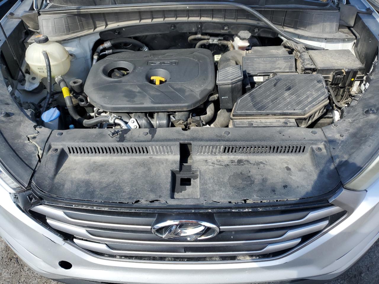 2017 Hyundai Tucson VIN KM8J33A41HU562813 Copart auction photo, vandalism damage thumbnail 12
