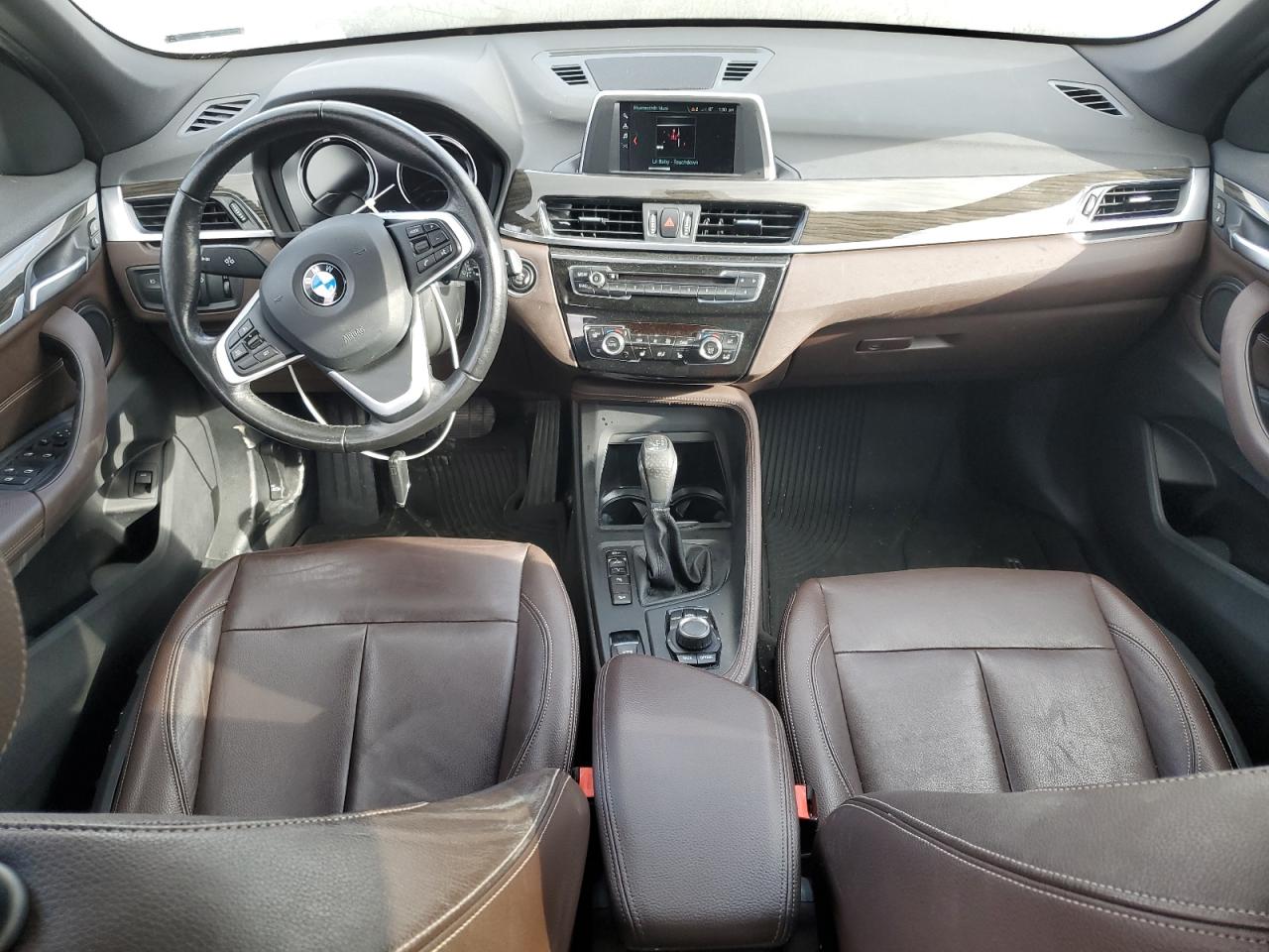 2018 BMW X1 VIN WBXHT3C37J5L32168 Copart auction photo, front end damage thumbnail 8