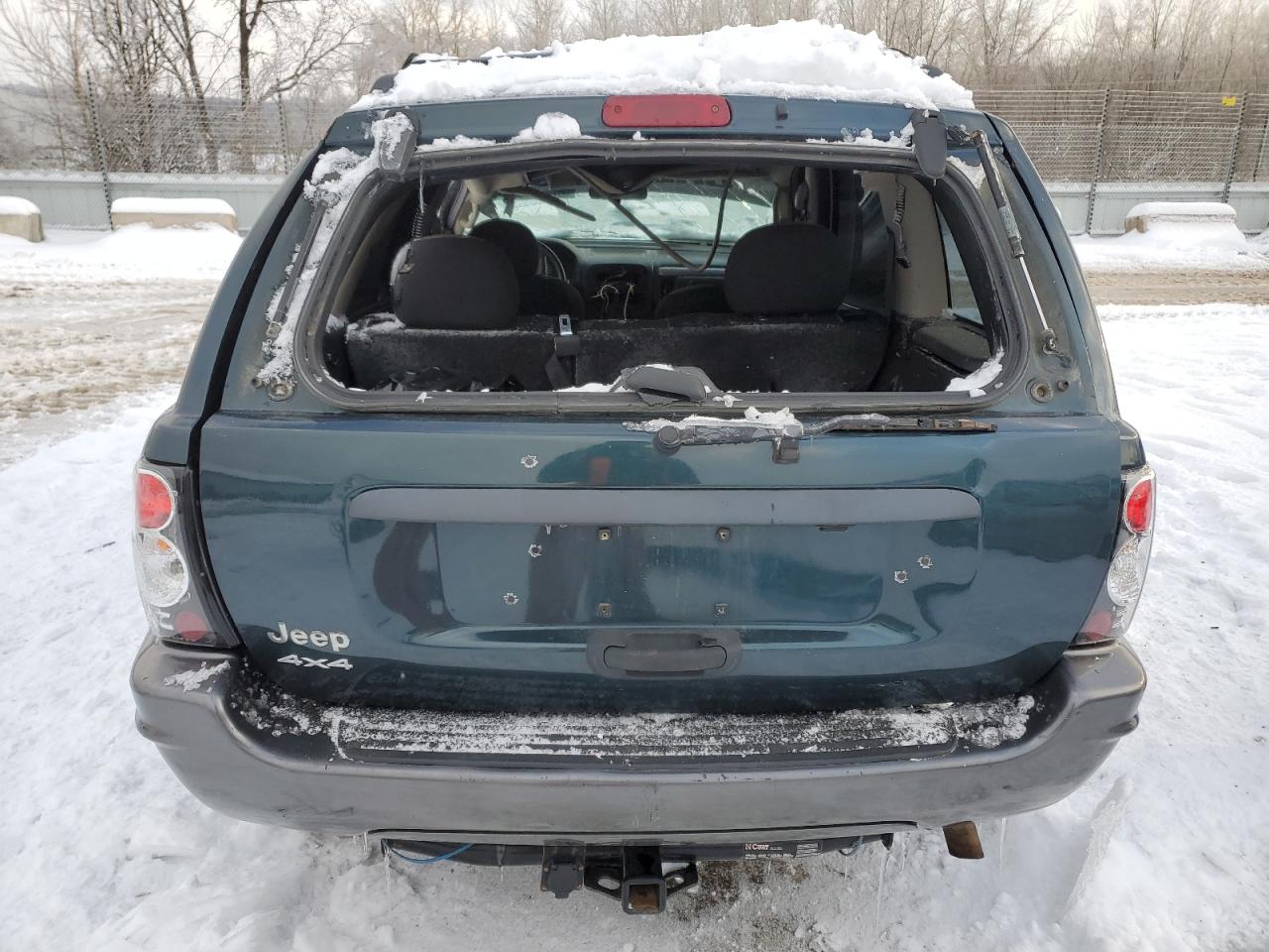 2004 Jeep Grand Cherokee VIN 1J4GW48S14C419855 Copart auction photo, rollover damage thumbnail 6
