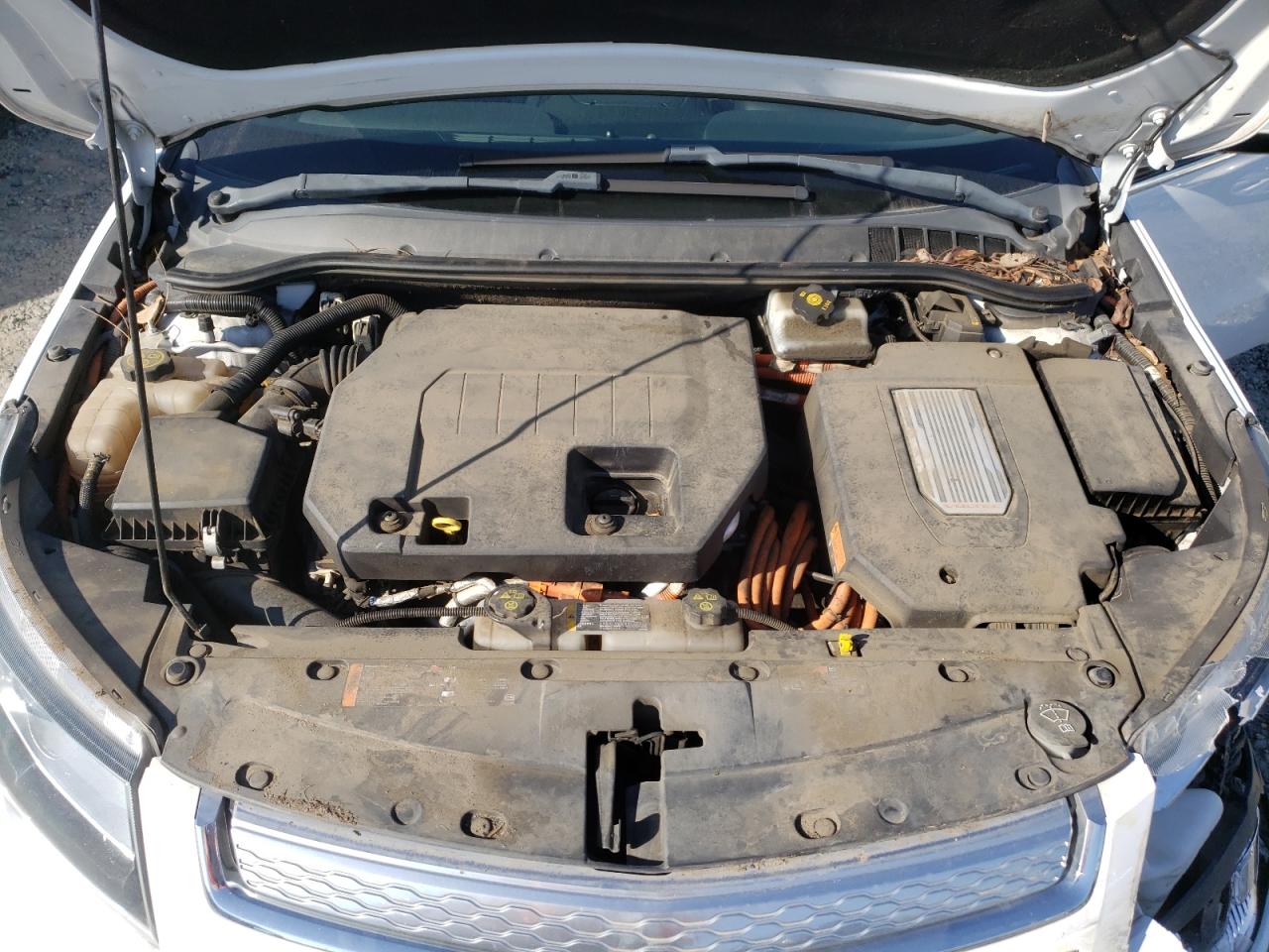 2013 Chevrolet Volt VIN 1G1RH6E47DU115586 Copart auction photo, front end / top/roof damage thumbnail 11