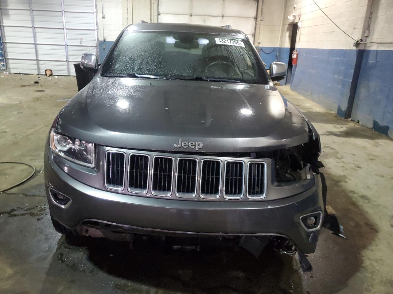 2014 Jeep Grand Cherokee VIN 1C4RJFBG8EC233826 Copart auction photo, front end / rear end damage thumbnail 5
