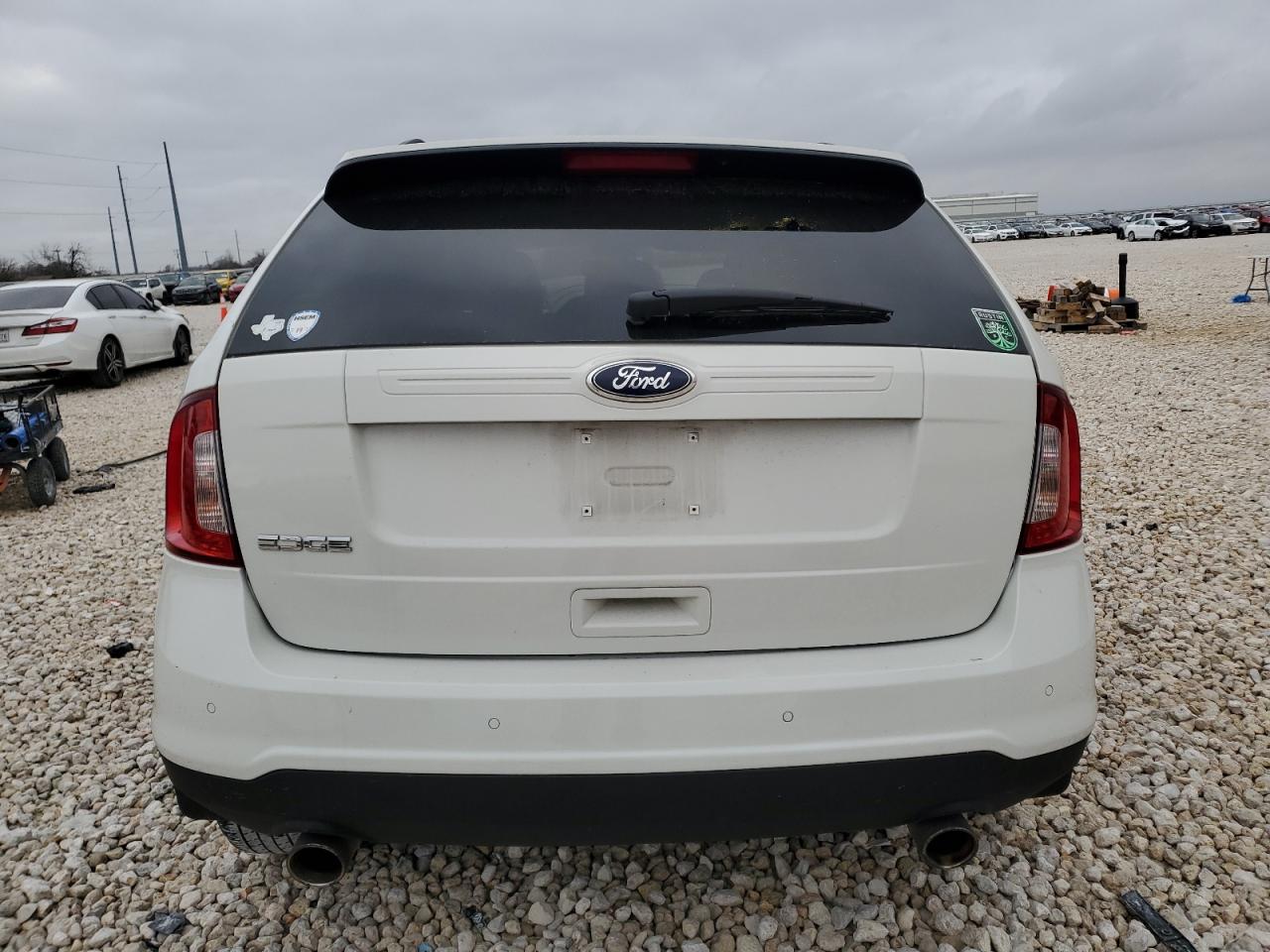 2013 Ford Edge VIN 2FMDK3GC5DBB69976 Copart auction photo, front end / side damage thumbnail 6