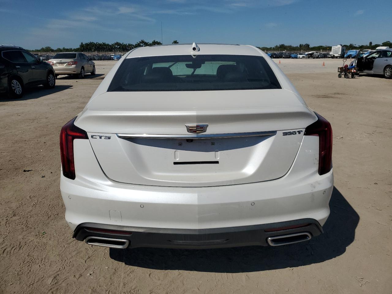 2024 Cadillac CT5 VIN 1G6DN5RK5R0121594 Copart auction photo, front end damage thumbnail 6