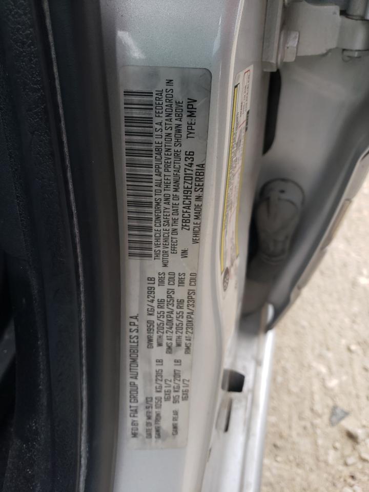 2014 Fiat 500 VIN ZFBCFACH9EZ017436 Copart auction photo, front end / side damage thumbnail 13