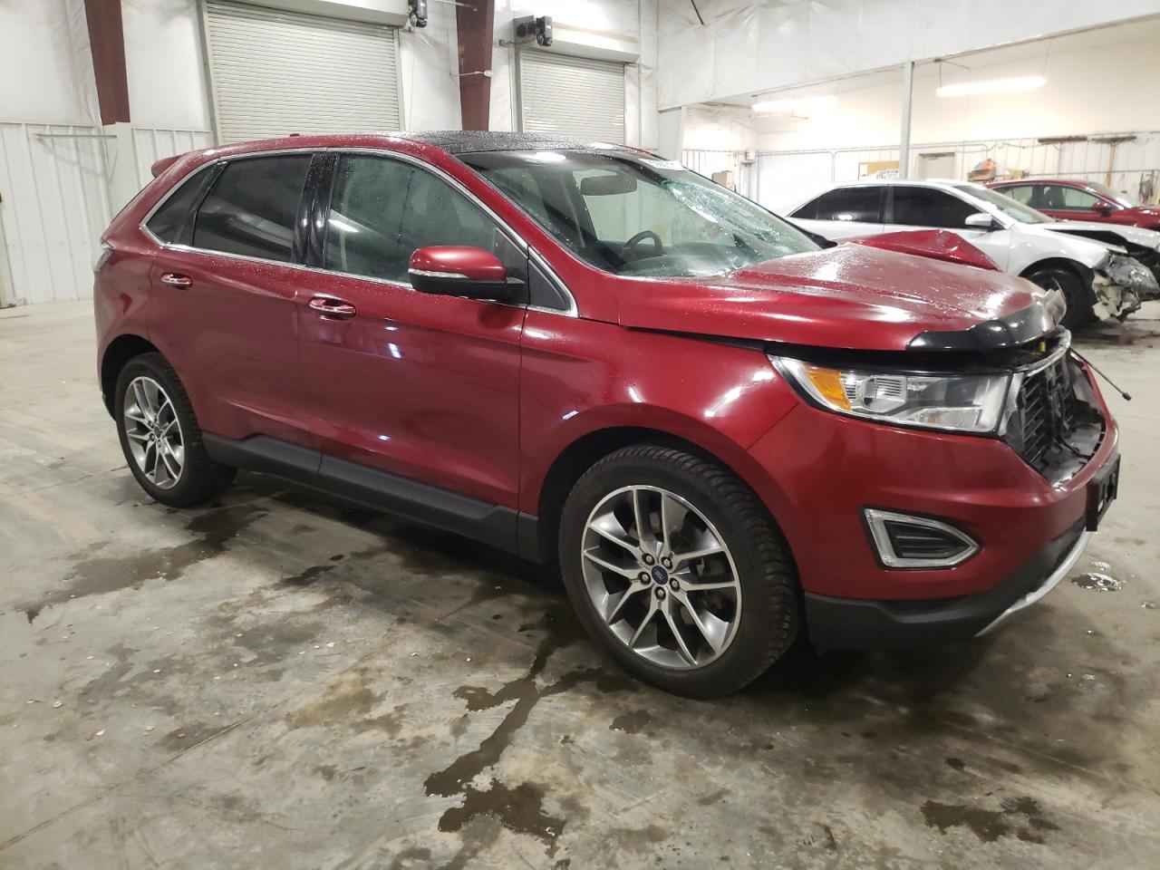 2016 Ford Edge VIN 2FMPK4K90GBB08019 Copart auction photo, front end damage thumbnail 4