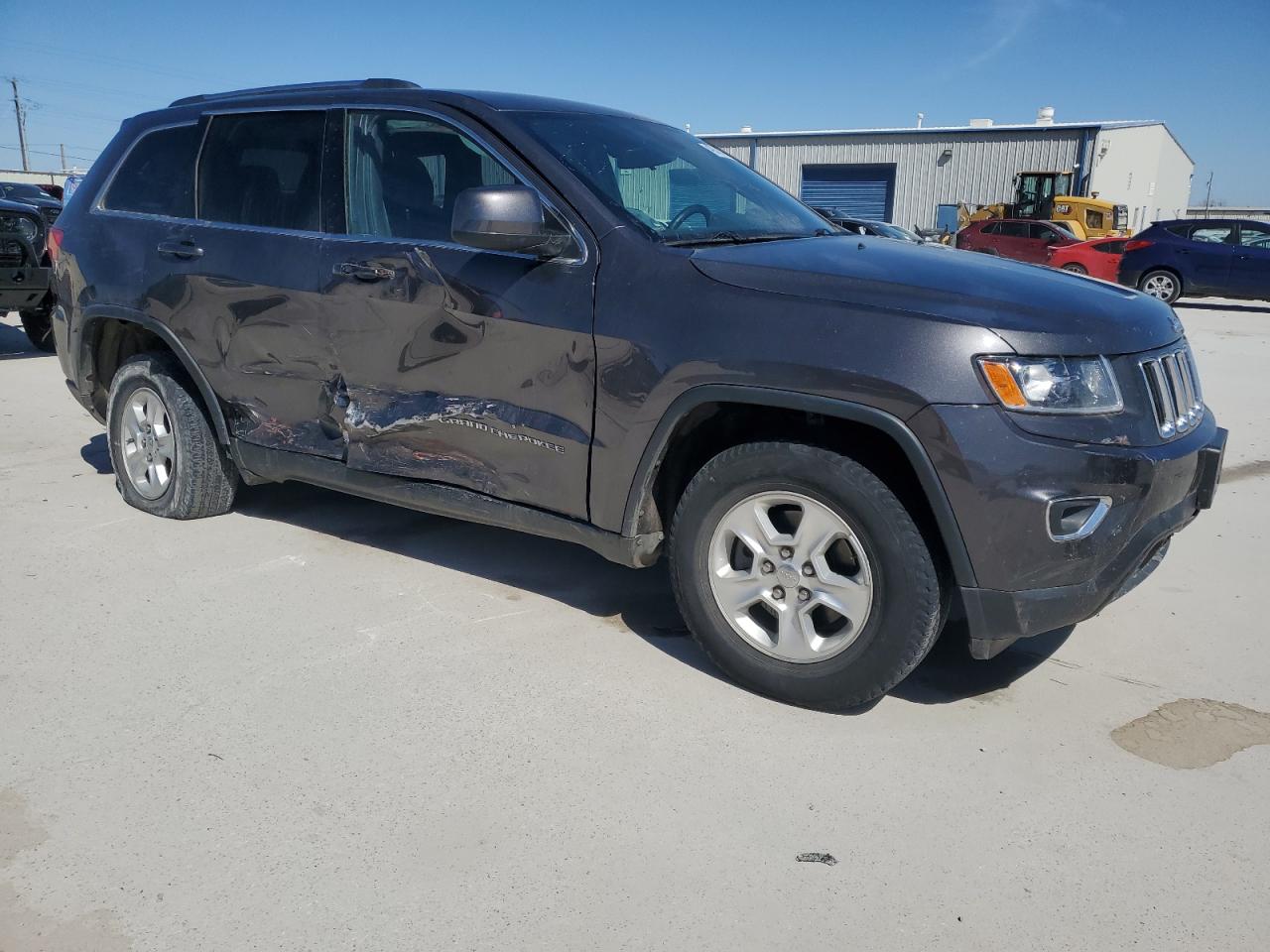 2016 Jeep Grand Cherokee VIN 1C4RJFAG1GC377769 Copart auction photo, side damage thumbnail 4