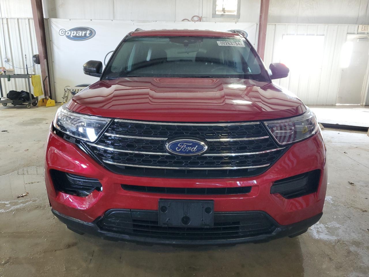 2023 Ford Explorer VIN 1FMSK7DH4PGB90913 Copart auction photo, rear end / front end damage thumbnail 5