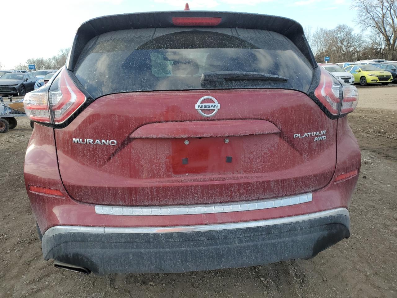 2017 Nissan Murano VIN 5N1AZ2MH6HN162845 Copart auction photo, front end damage thumbnail 6