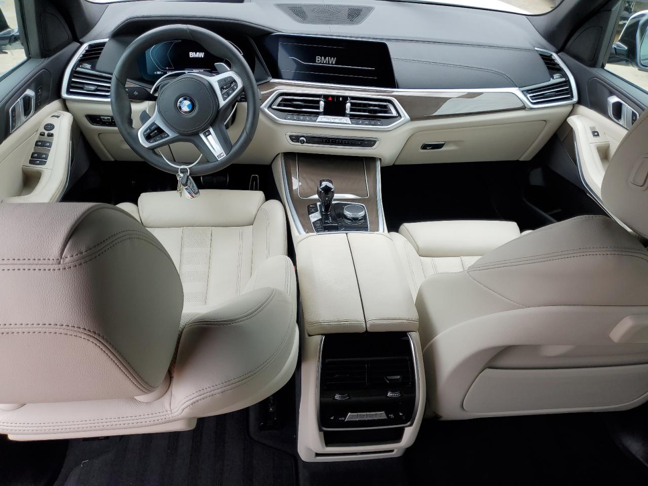 2022 BMW X5 VIN 5UXCR6C05N9L19543 Copart auction photo, front end / side damage thumbnail 8