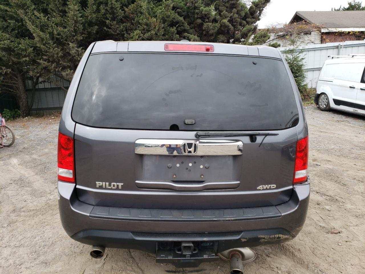 2014 Honda Pilot VIN 5FNYF4H5XEB054293 Copart auction photo, side / undercarriage damage thumbnail 6