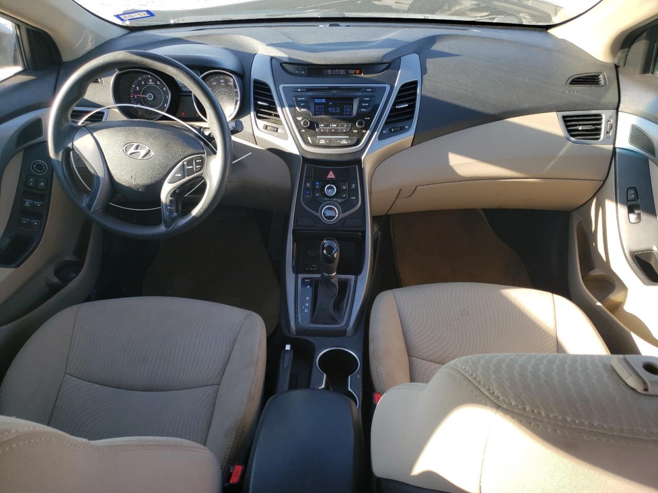 2014 Hyundai Elantra VIN 5NPDH4AE3EH516715 Copart auction photo, front end damage thumbnail 8