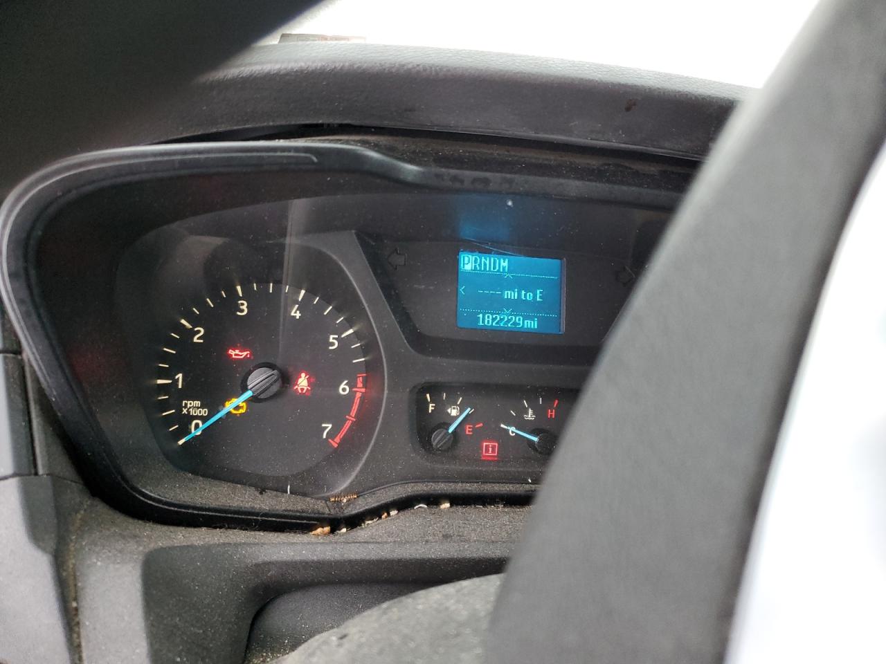 2017 Ford Transit VIN 1FTYR2CG2HKB06348 Copart auction photo, all over damage thumbnail 9