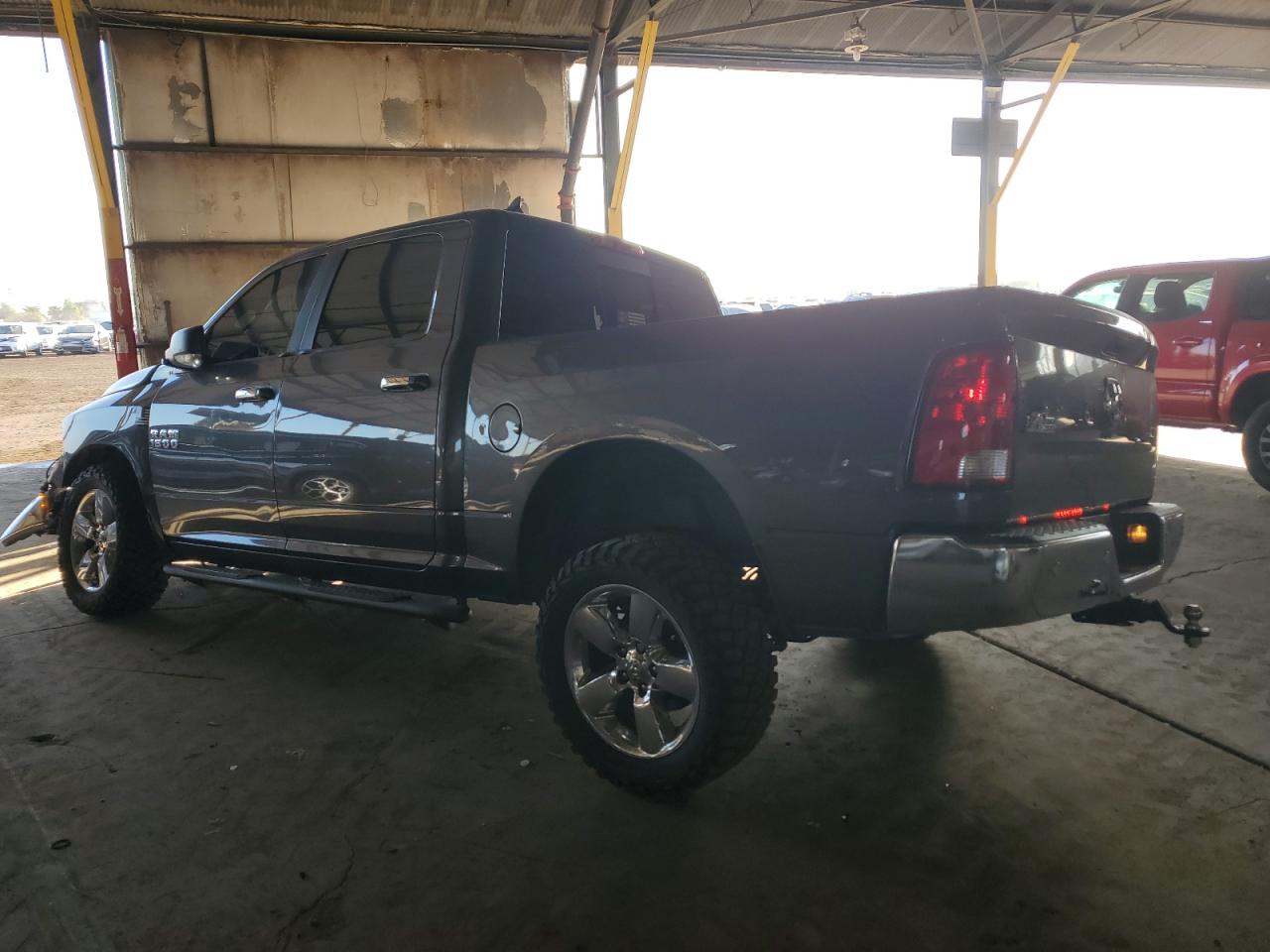 2016 RAM 1500 VIN 1C6RR7LG7GS411352 Copart auction photo, front end / side damage thumbnail 2