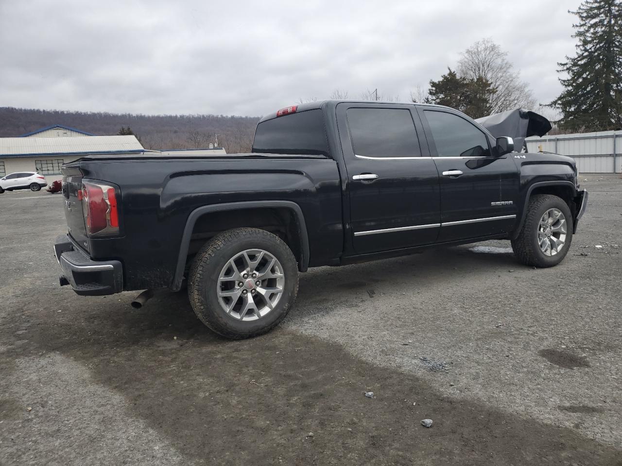 2016 GMC Sierra VIN 3GTU2NECXGG145306 Copart auction photo, front end / side damage thumbnail 3