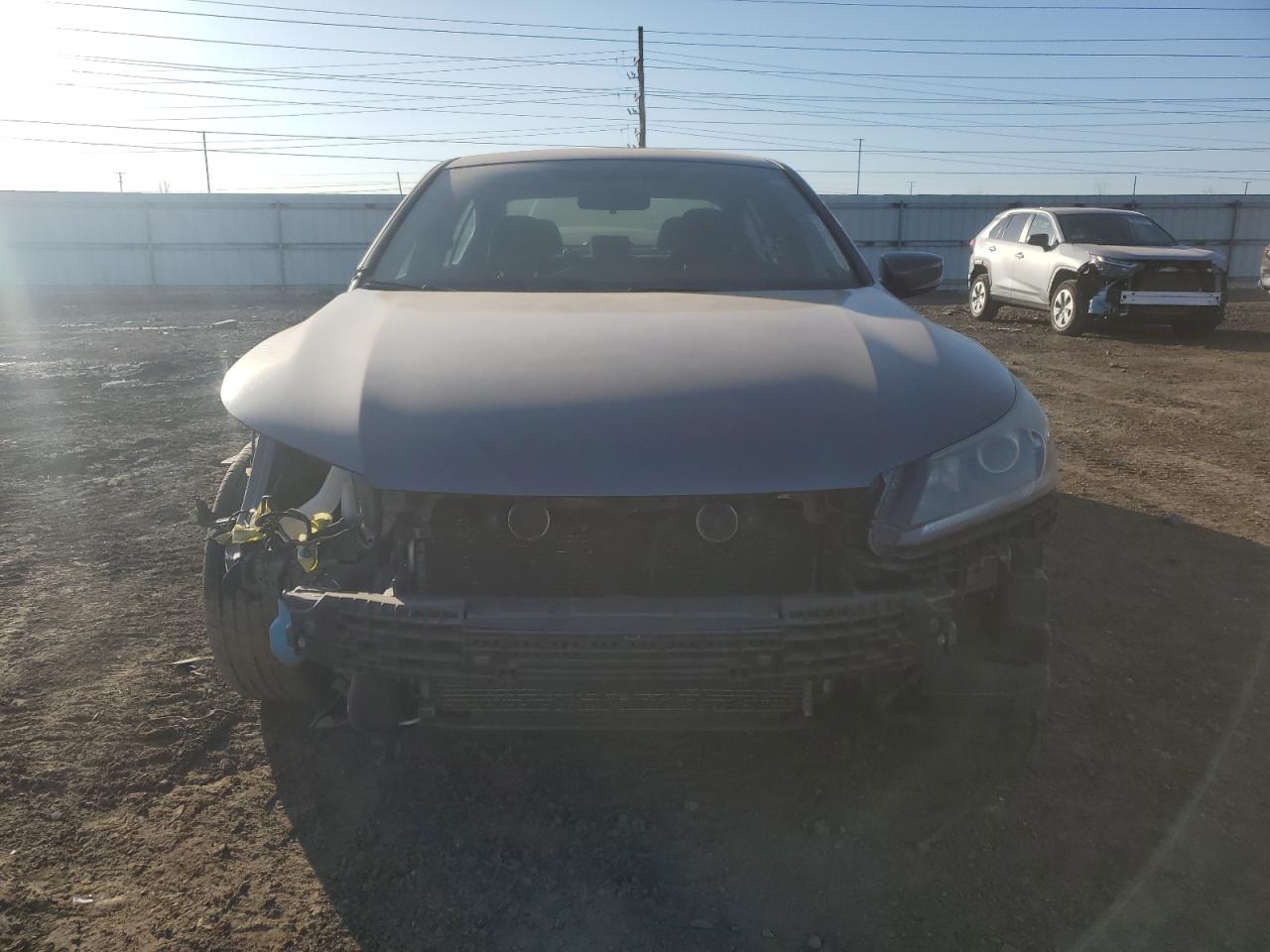 2014 Honda Accord VIN 1HGCR2F32EA117310 Copart auction photo, front end / side damage thumbnail 5