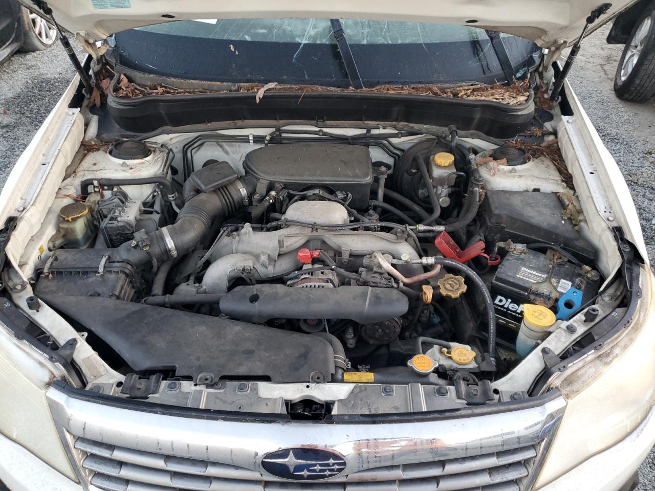 2009 Subaru Forester VIN JF2SH64699H736745 Copart auction photo, top/roof damage thumbnail 11