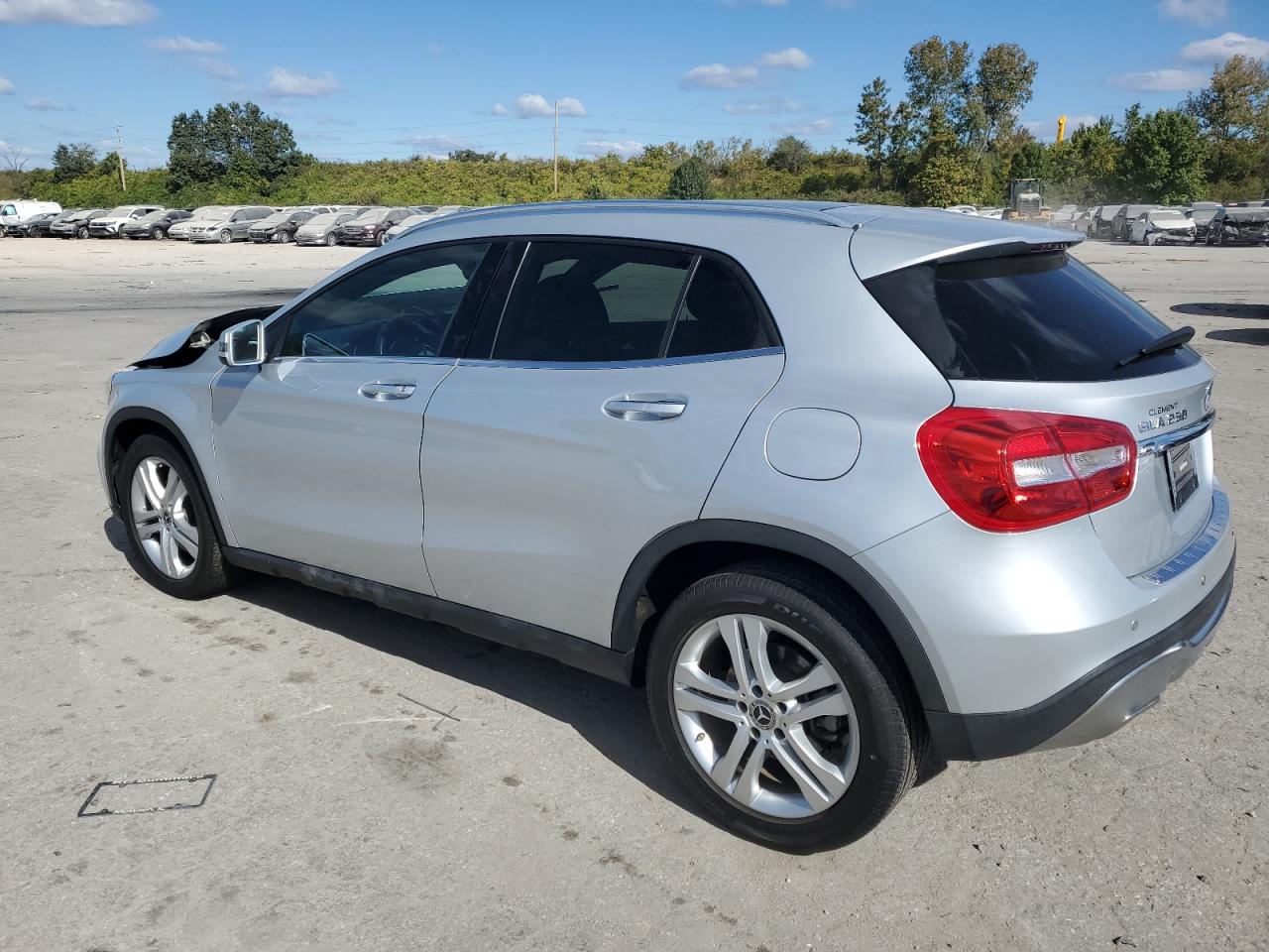 2020 Mercedes-Benz GLA-klasse VIN W1NTG4GB1LU029018 Copart auction photo, front end / side damage thumbnail 2
