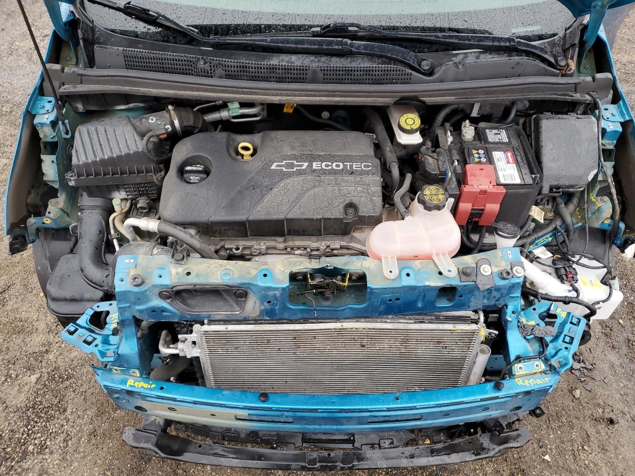 2019 Chevrolet Spark VIN KL8CD6SA9KC735788 Copart auction photo, front end damage thumbnail 11
