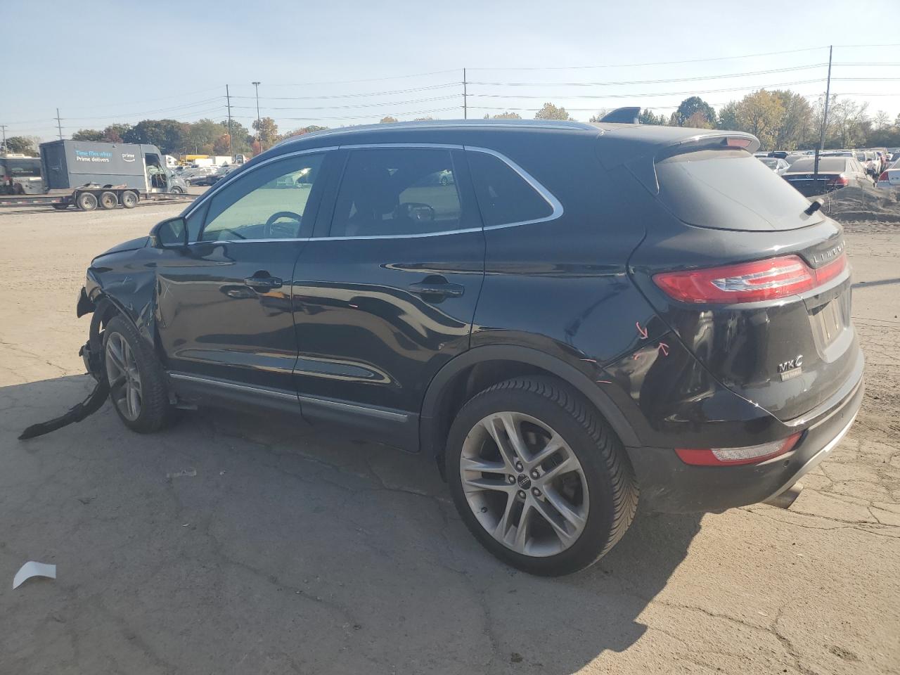 2016 Lincoln MKC VIN 5LMCJ3D91GUJ31485 Copart auction photo, front end / rejected repair damage thumbnail 2