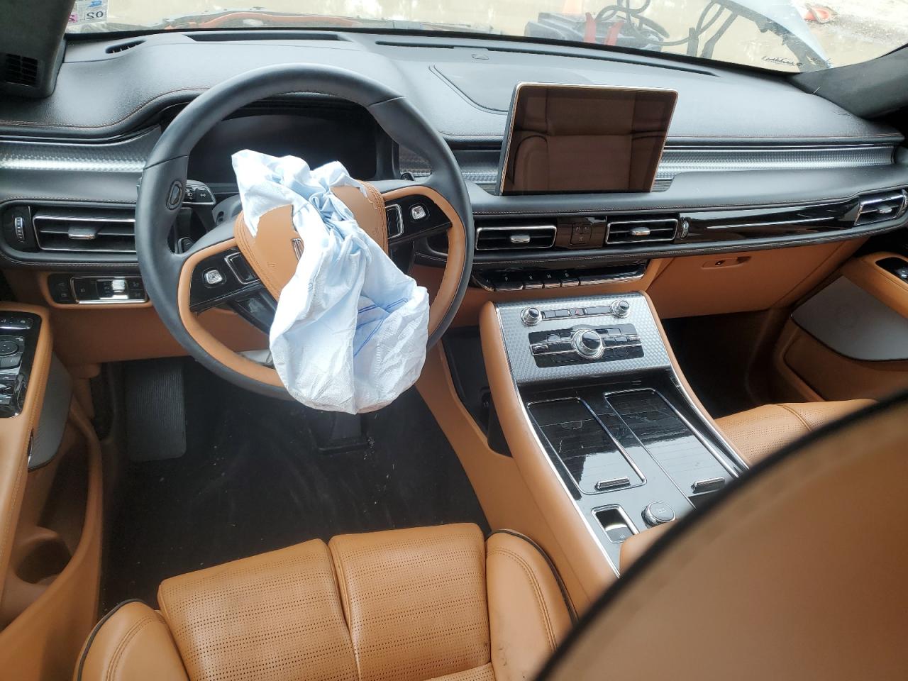 2020 Lincoln Aviator VIN 5LMYJ9YY4LGL26838 Copart auction photo, front end damage thumbnail 8
