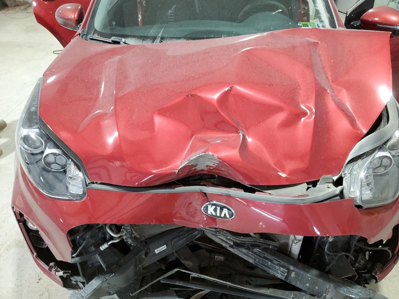 2021 KIA Sportage VIN KNDPMCAC9M7874759 Copart auction photo, front end damage thumbnail 12