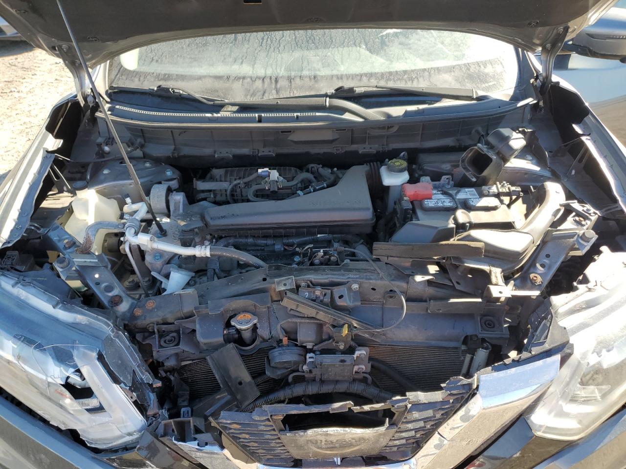 2017 Nissan Rogue VIN JN8AT2MV5HW273218 Copart auction photo, front end damage thumbnail 13