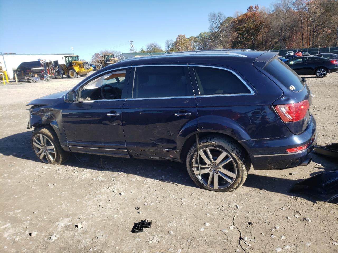 2013 Audi Q7 VIN WA1LMAFE2DD002710 Copart auction photo, all over / mechanical damage thumbnail 2
