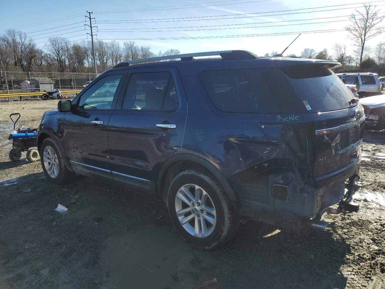 2012 Ford Explorer VIN 1FMHK8D83CGA06832 Copart auction photo, rear end damage thumbnail 2