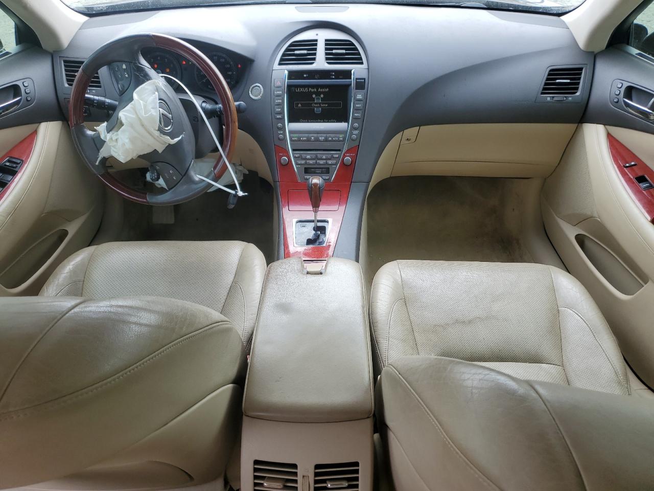2009 Lexus ES VIN JTHBJ46G592278796 Copart auction photo, front end / undercarriage damage thumbnail 8