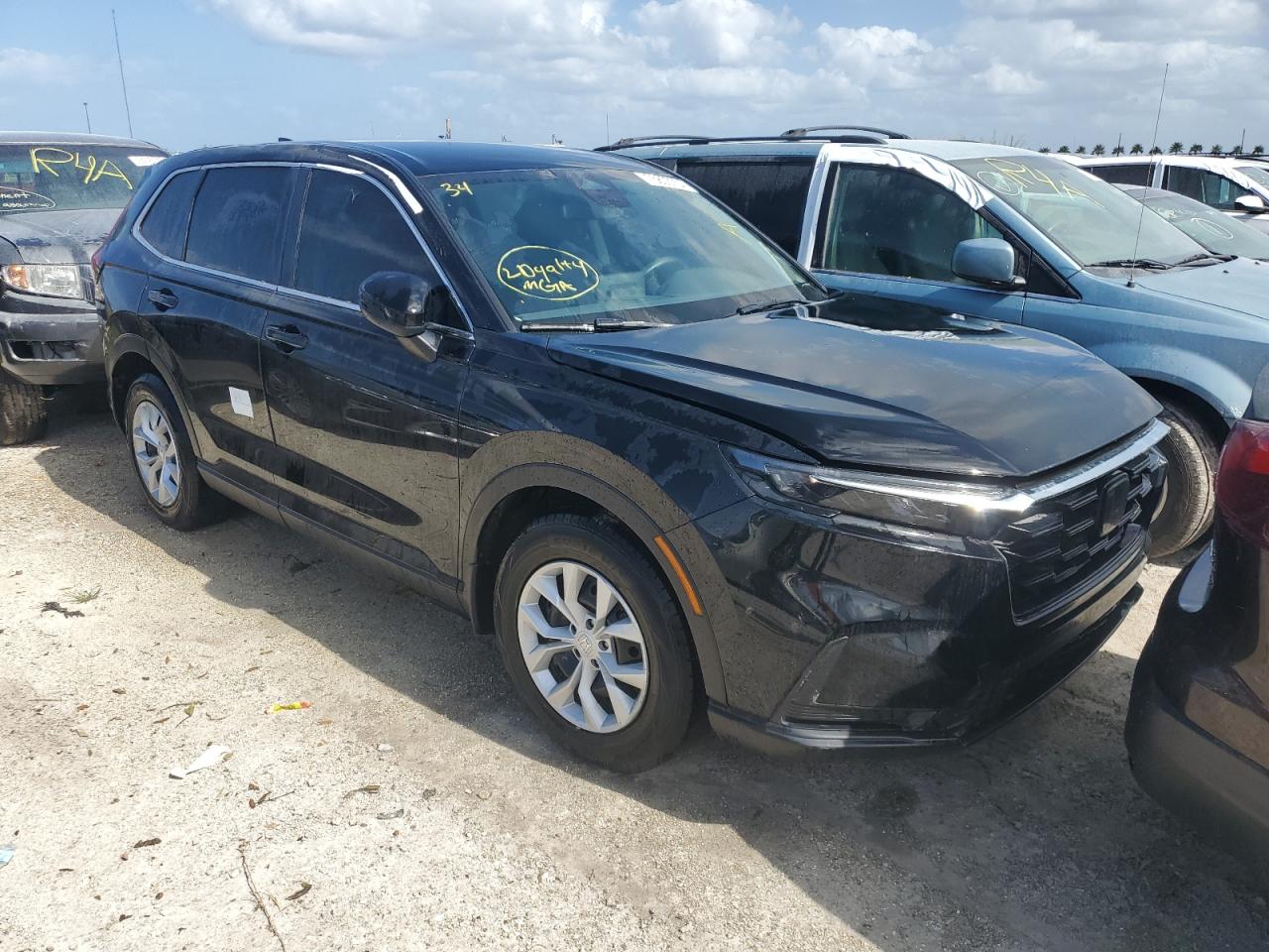 2024 Honda CR-V VIN 2HKRS3H27RH311577 Copart auction photo, water/flood damage thumbnail 4