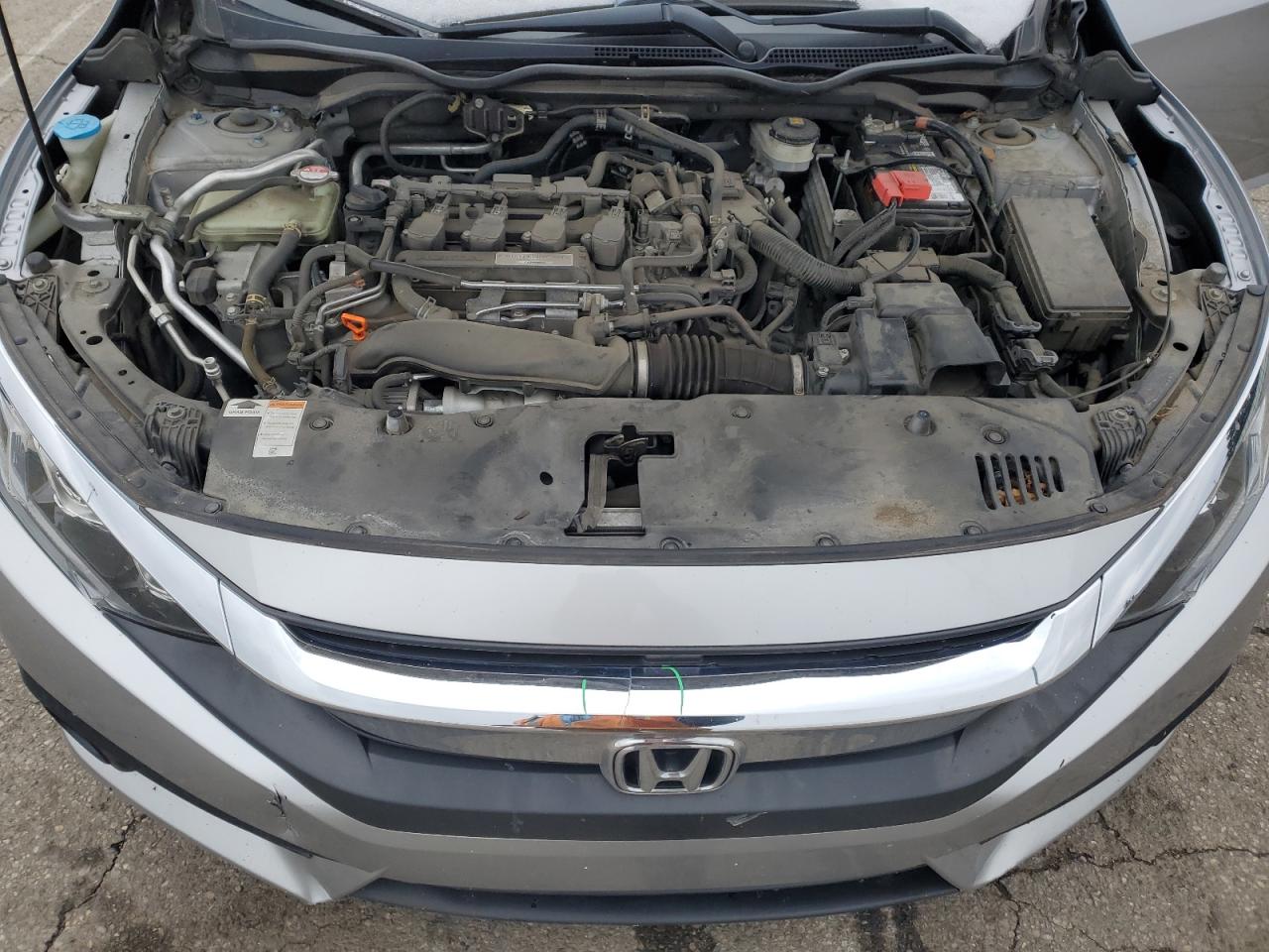 2018 Honda Civic VIN JHMFC1F73JX001873 Copart auction photo, rear end damage thumbnail 11