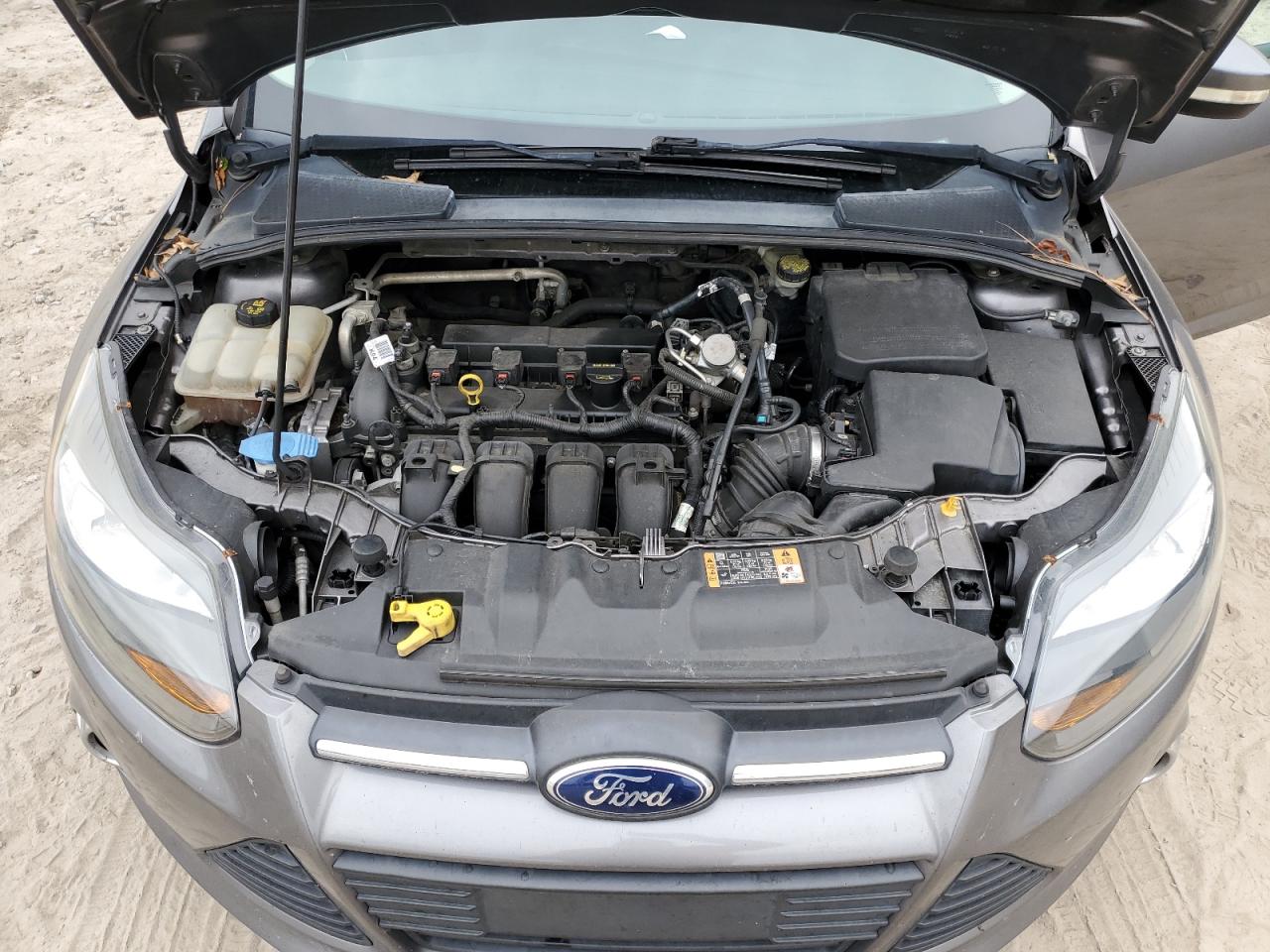 2014 Ford Focus VIN 1FADP3F20EL330899 Copart auction photo, front end damage thumbnail 11