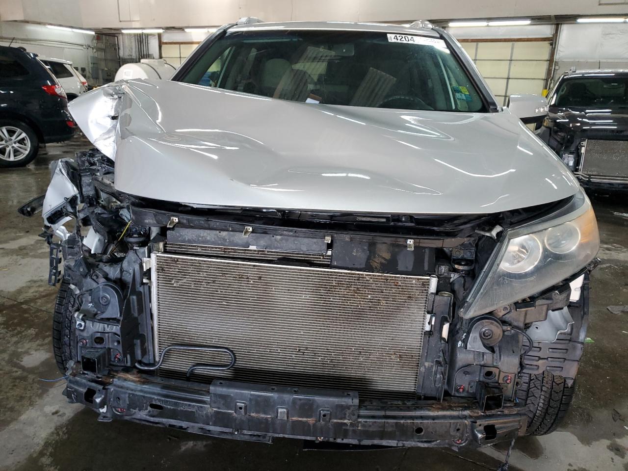 2011 KIA Sorento VIN 5XYKTCA18BG080900 Copart auction photo, front end / side damage thumbnail 5