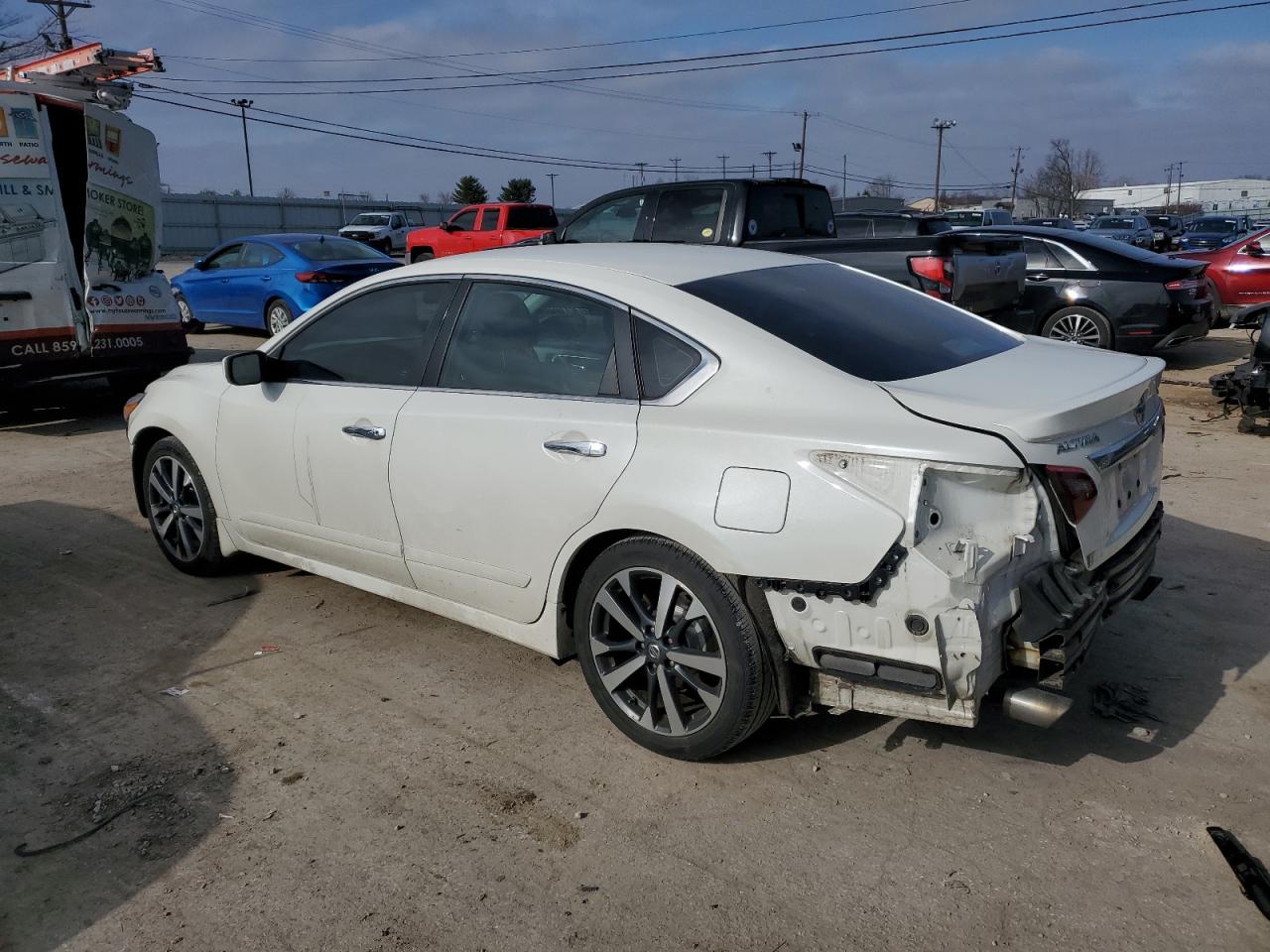 2017 Nissan Altima VIN 1N4AL3AP8HC481950 Copart auction photo, rear end / front end damage thumbnail 2