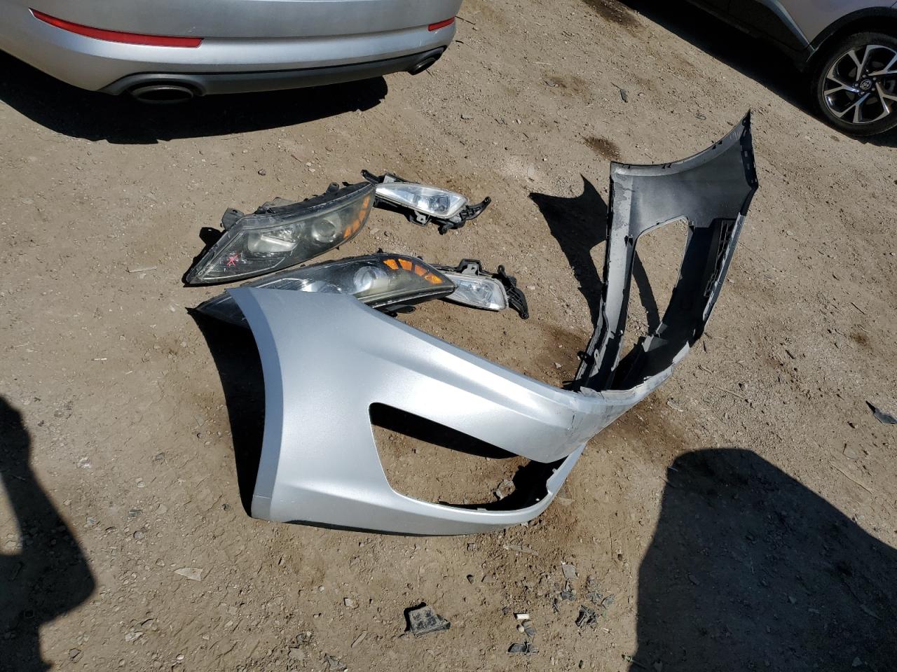 2012 KIA Optima VIN 5XXGM4A74CG030451 Copart auction photo, front end damage thumbnail 12
