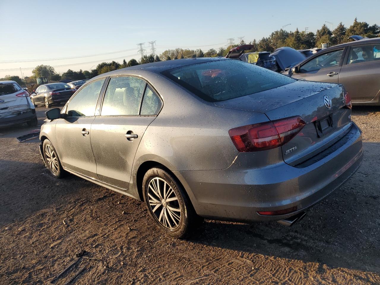 2018 Volkswagen Jetta VIN 3VWB67AJ4JM203833 Copart auction photo, front end damage thumbnail 2