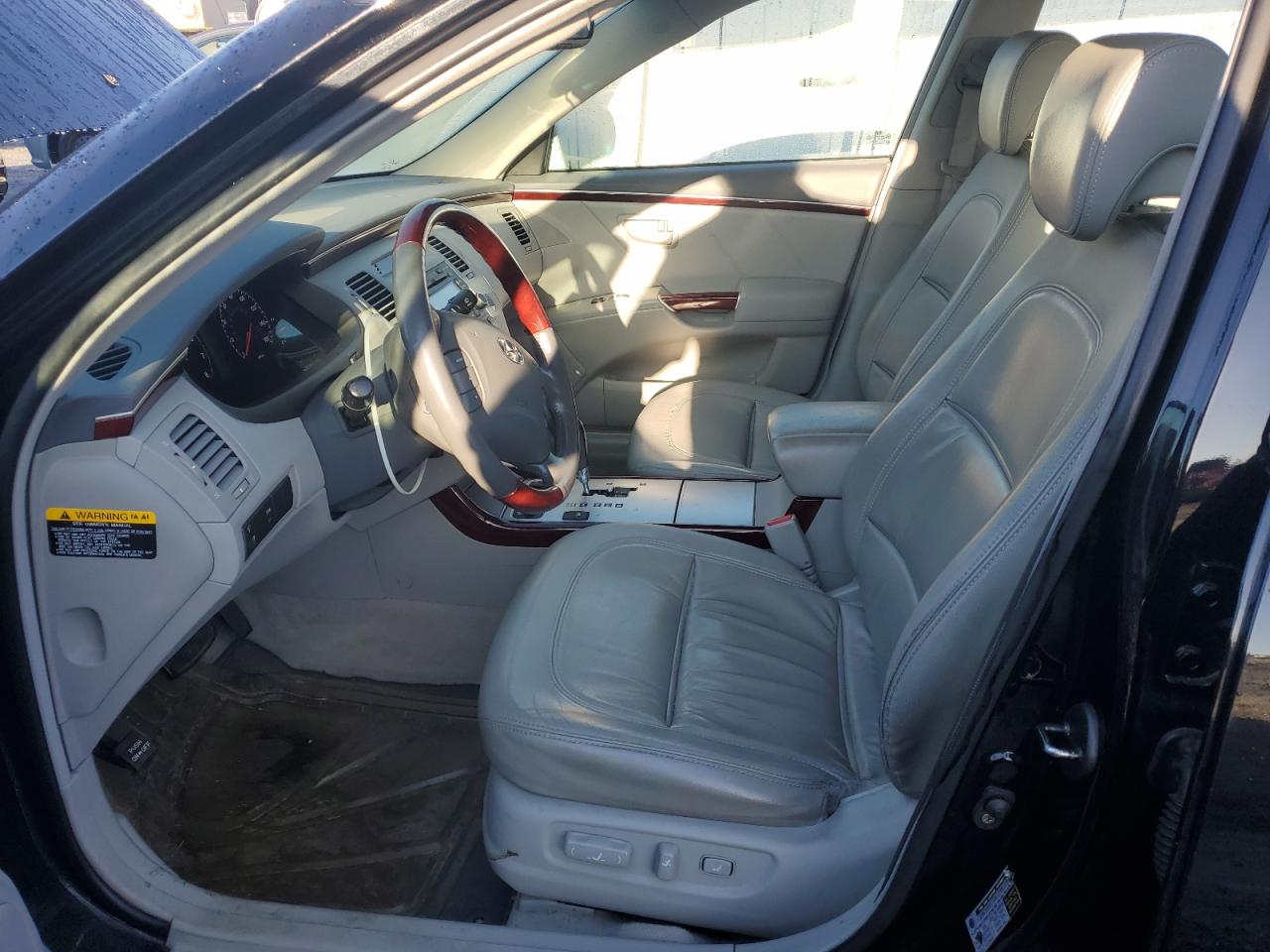 2007 Hyundai Azera VIN KMHFC46F07A212403 Copart auction photo, side damage thumbnail 7