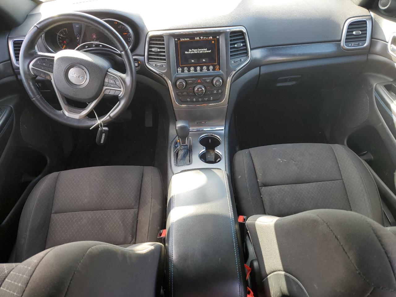 2018 Jeep Grand Cherokee VIN 1C4RJFAG0JC352630 Copart auction photo, front end / side damage thumbnail 8